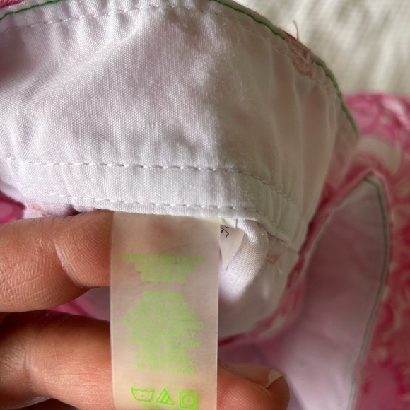 Lilly Pulitzer Pink Floral The Buttercup shorts - Picture 8 of 12